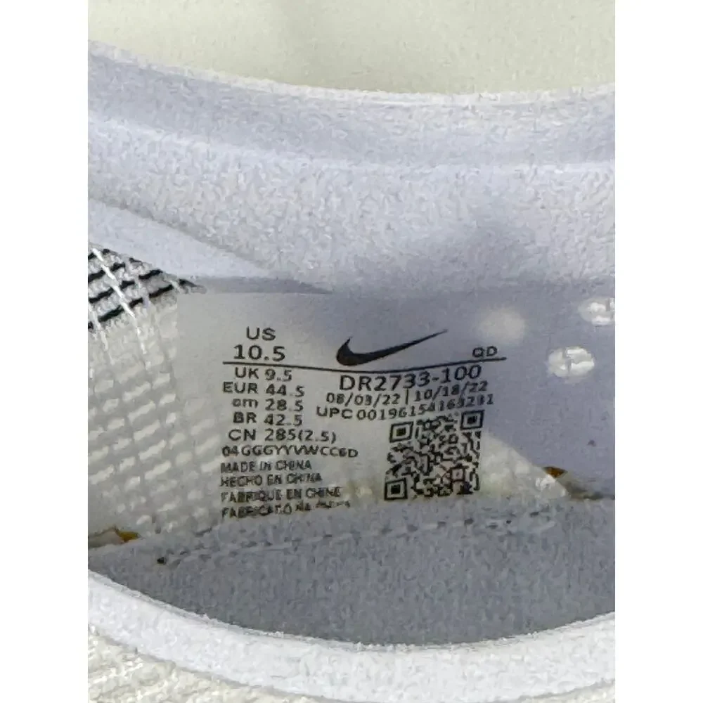Nike Zoom Mamba 6 Track & Field Spikes White Black DR2733-100 Men’s 10.5